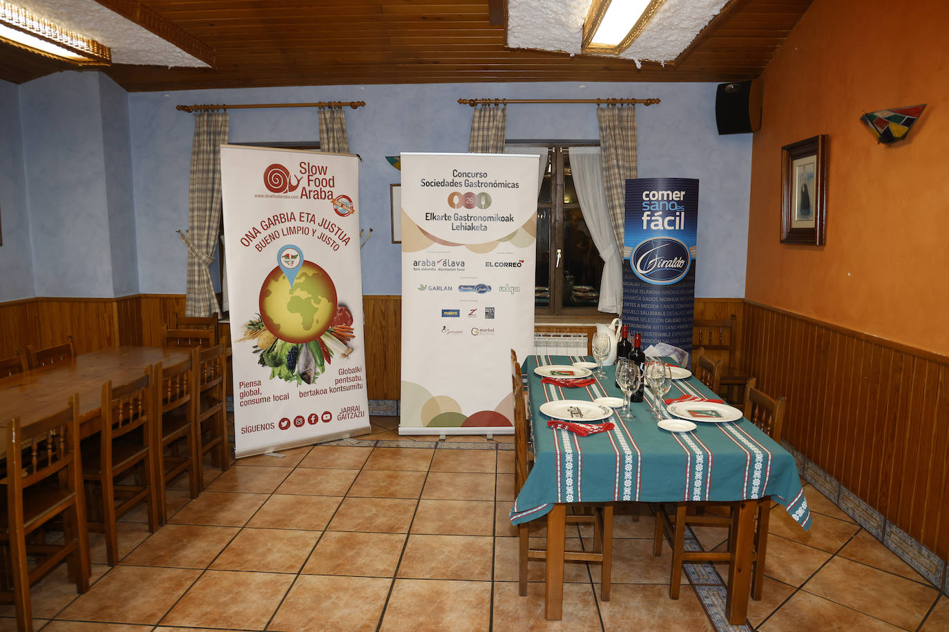 Fotos: Así fue la cena en la sociedad gastronómica Kakiturri