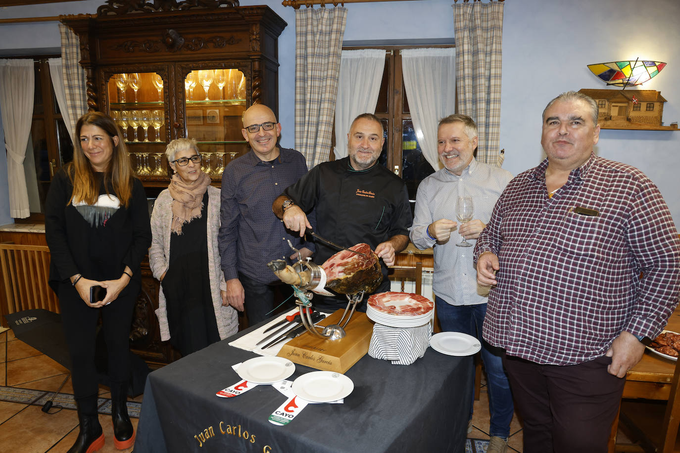 Fotos: Así fue la cena en la sociedad gastronómica Kakiturri