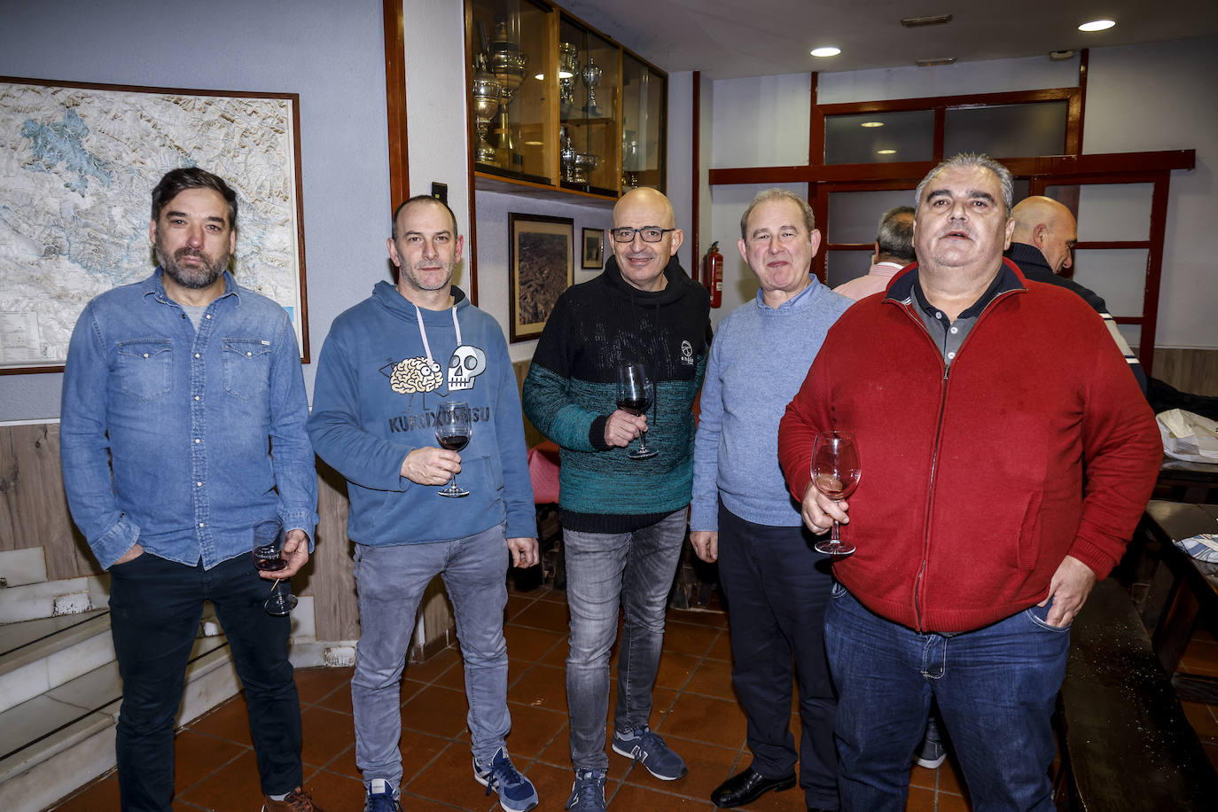 Fotos: Así fue la cena en la Sociedad Gastronómica Abendaño