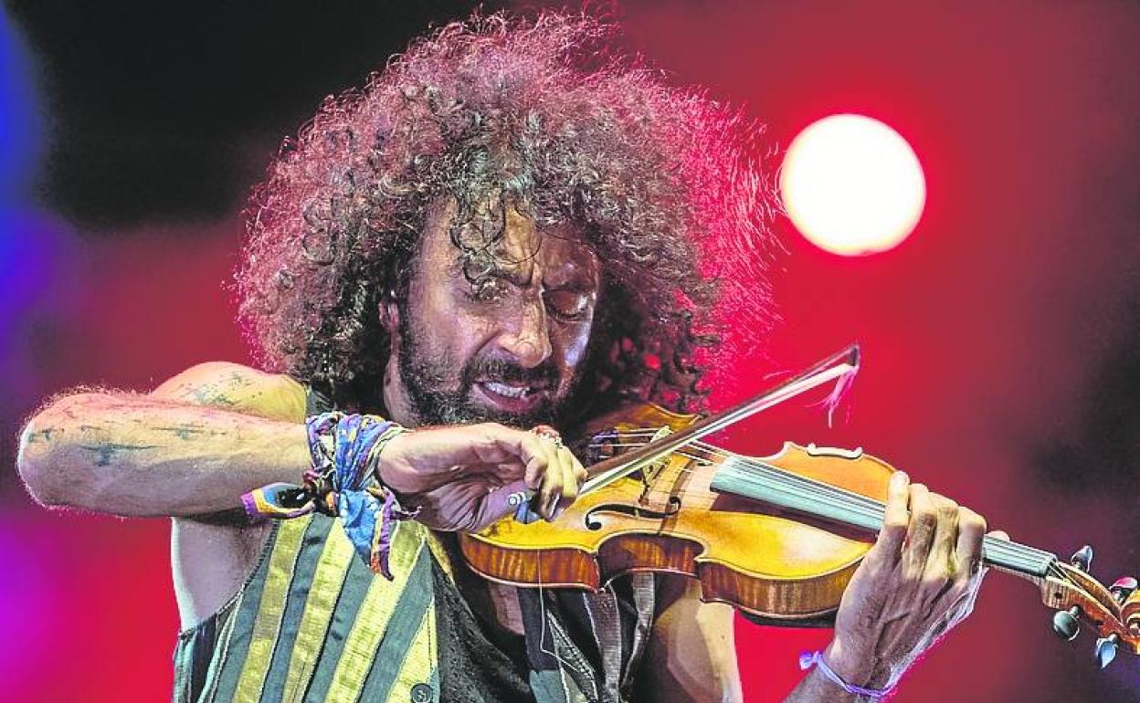 Malikian, en un concierto en Marbella en noviembre