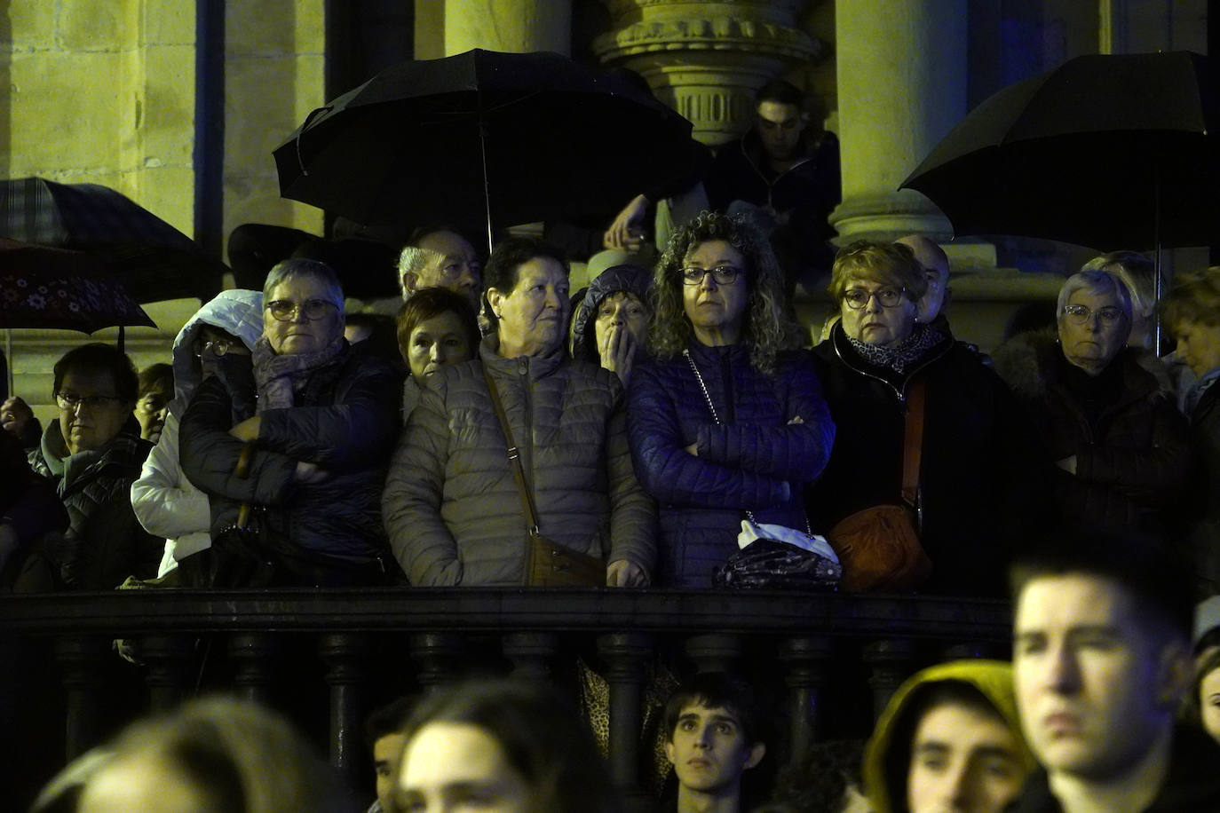 Amigos, vecinos y familiares asistieron al homenaje. 