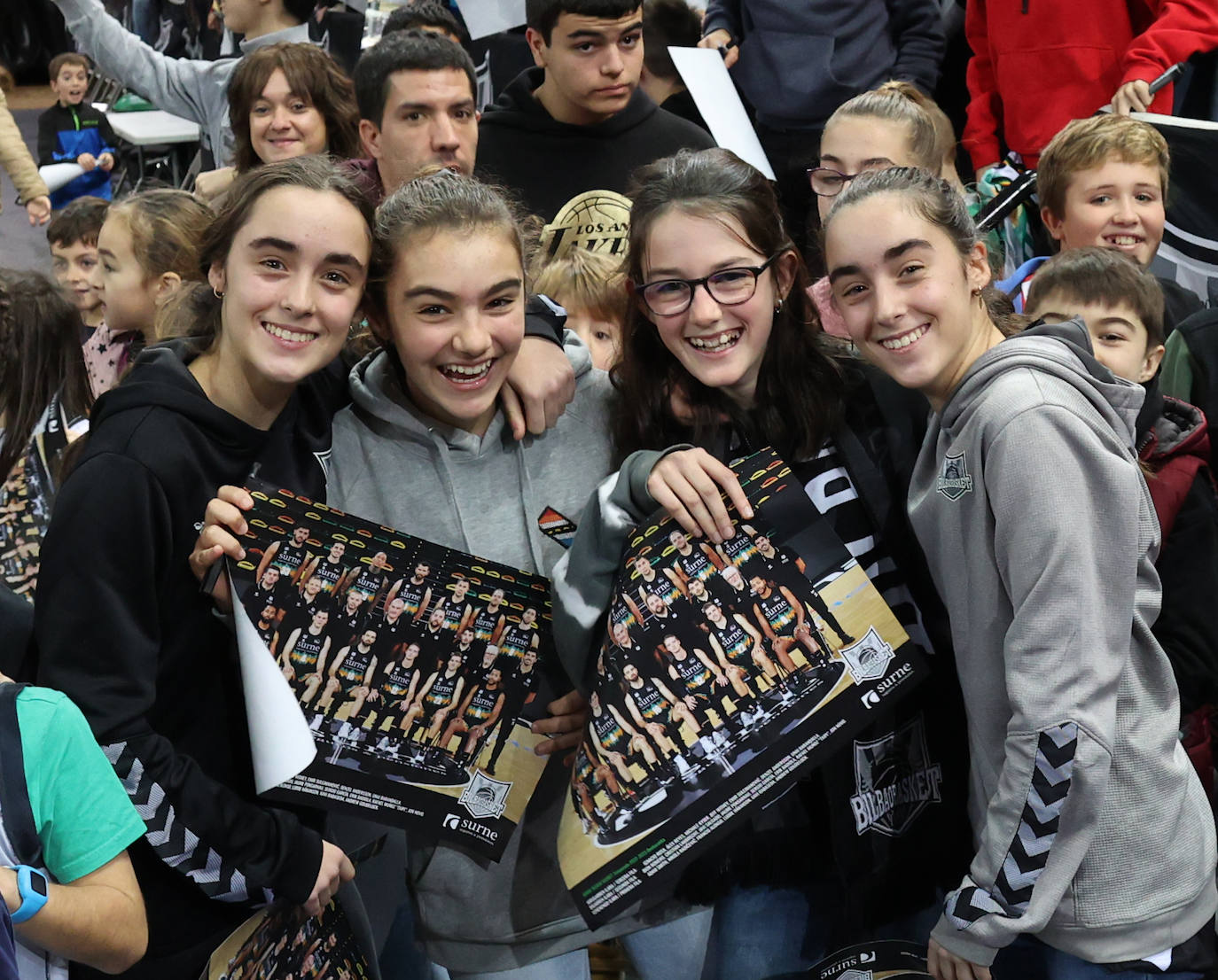 Fotos: Jornada de puertas abiertas del Bilbao Basket