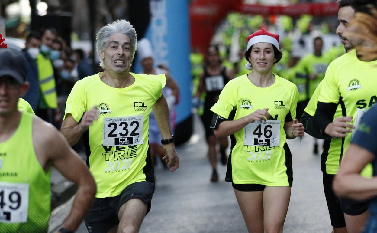 Imagen de la San Silvestre de Galdakao del pasado año. 