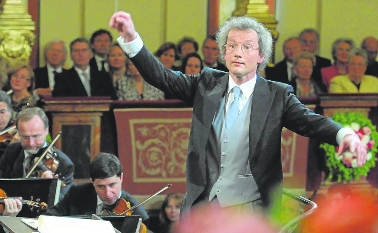 Franz Welser-Möst, en el Concierto de Año Nuevo de 2013. 