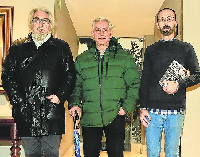 Ángel Asensio, Miguel Ángel Martínez y José Manuel Ibarra. 