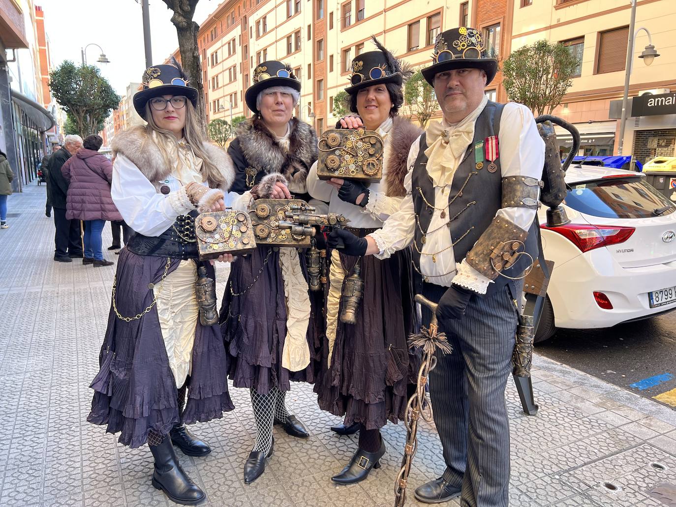 Desfile de carnaval en Deusto