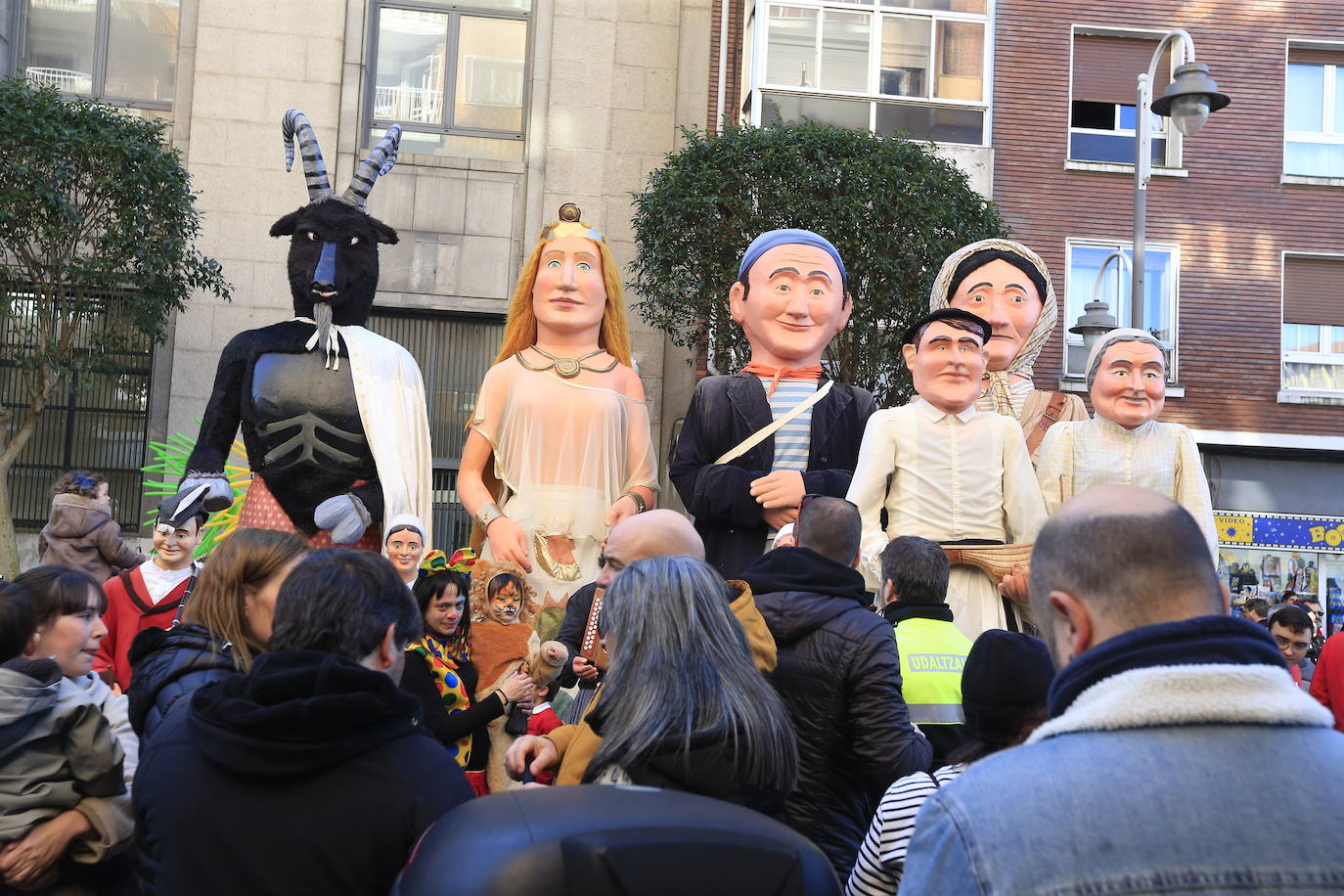 Desfile de carnaval en Deusto