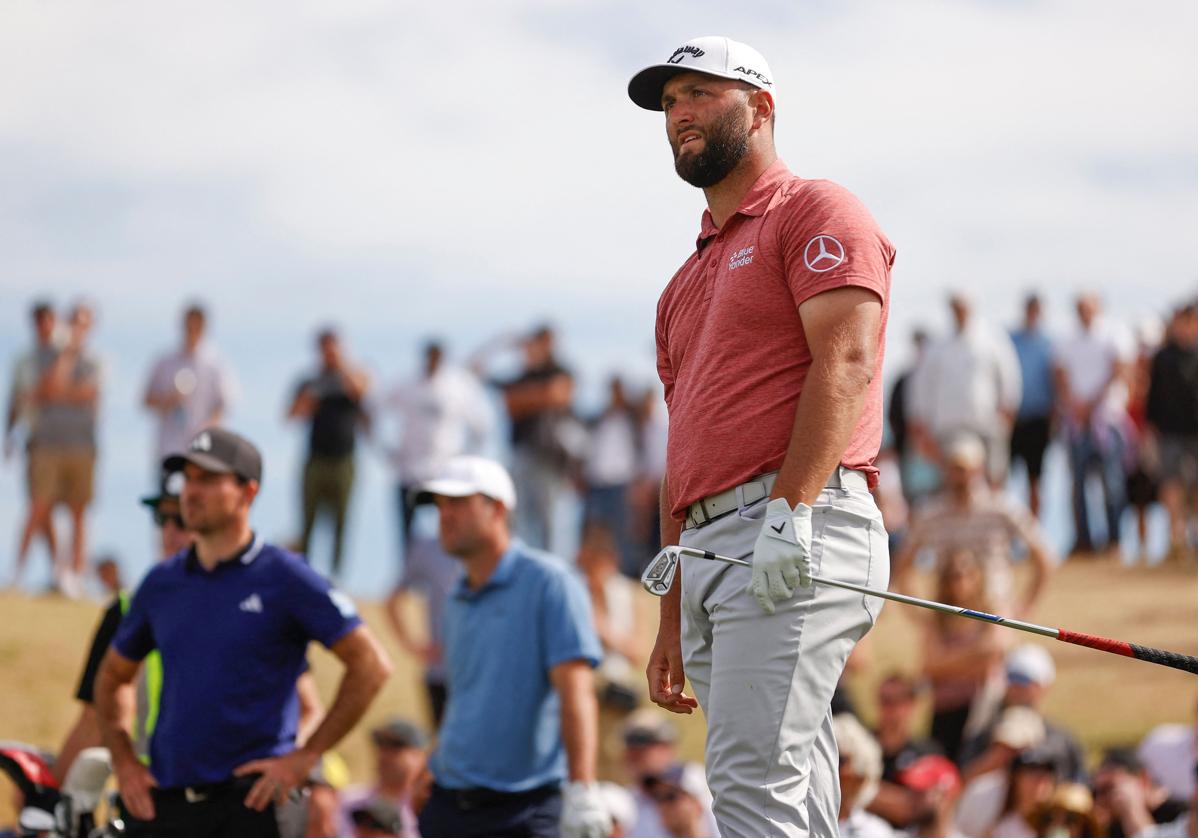 Jon Rahm, en la jornada decisiva del Phoenix Open.