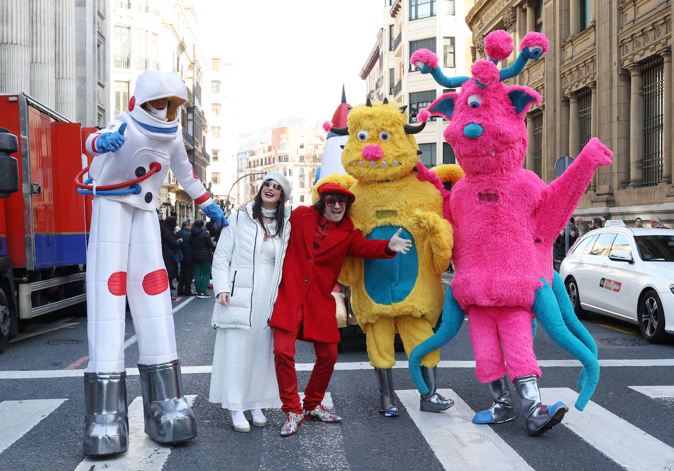Los niños de Bilbao desfilan por Carnaval