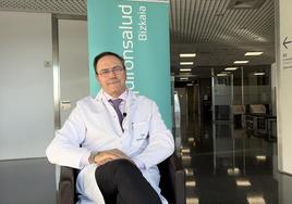 Dr. Nemesio Prieto, Jefe del servicio de Urología del Hospital Quirónsalud Bizkaia