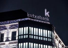 Sede del banco Kutxabank en la capital vizcaína