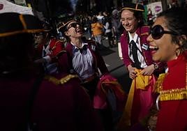 Las mejores imágenes de los carnavales en Bilbao