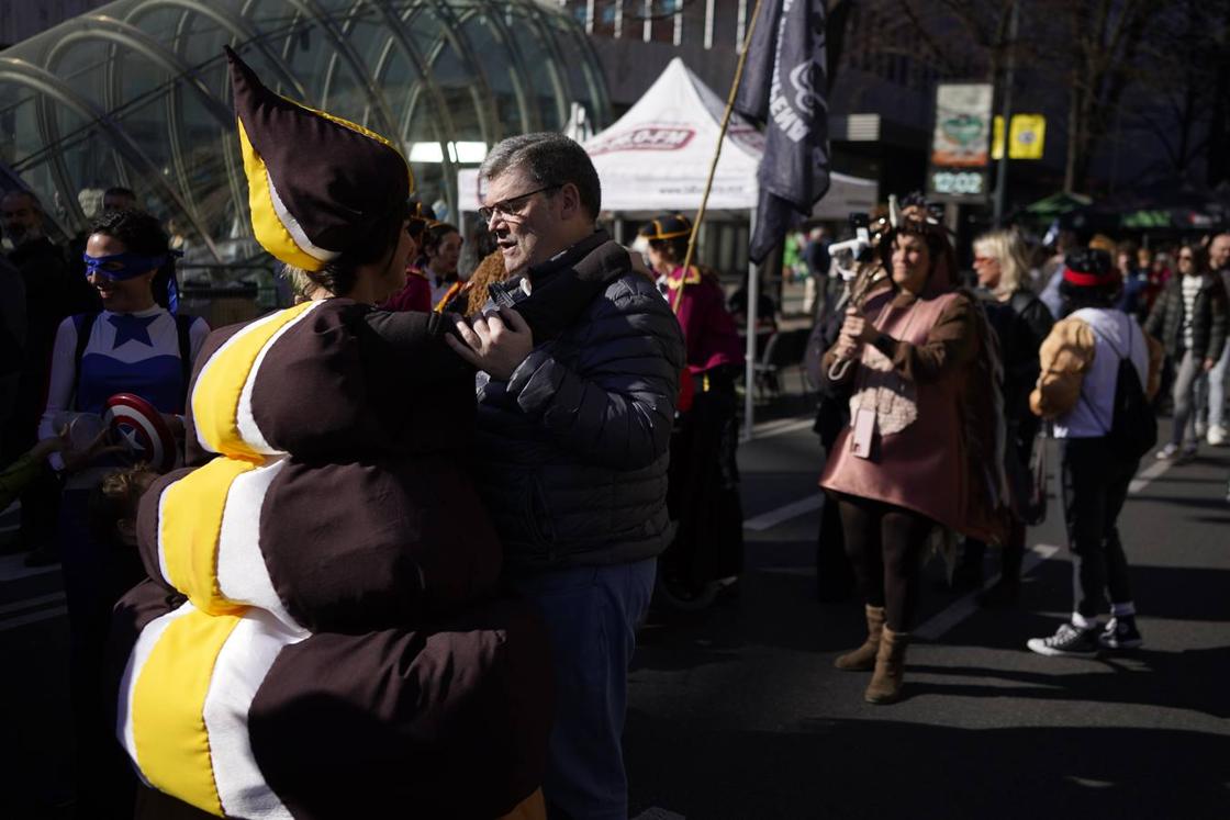 Las mejores imágenes de los carnavales en Bilbao