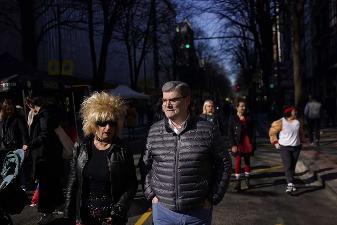 Las mejores imágenes de los carnavales en Bilbao