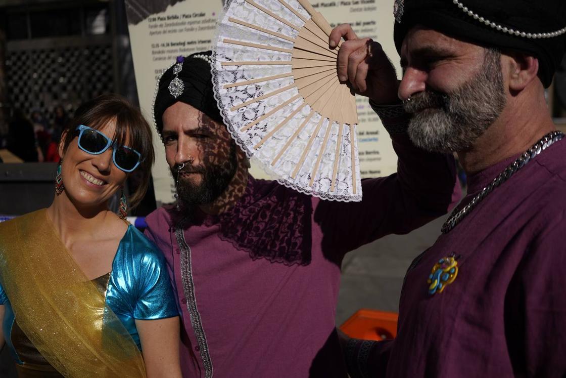 Las mejores imágenes de los carnavales en Bilbao