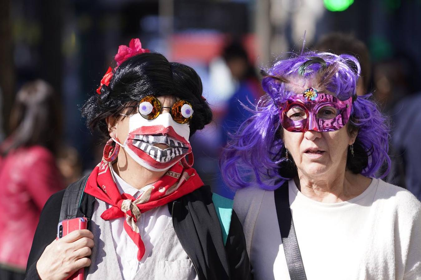 Las mejores imágenes de los carnavales en Bilbao