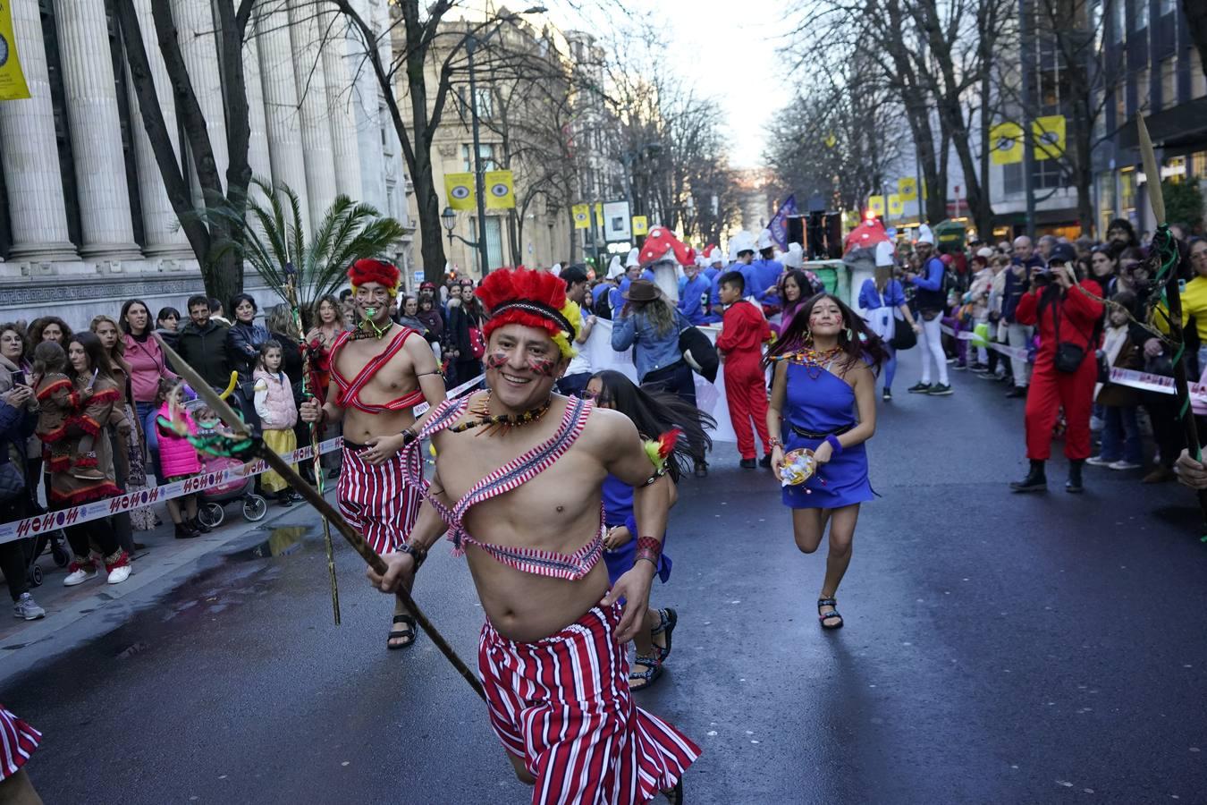 El desfile de Carnaval de Bilbao en imágenes