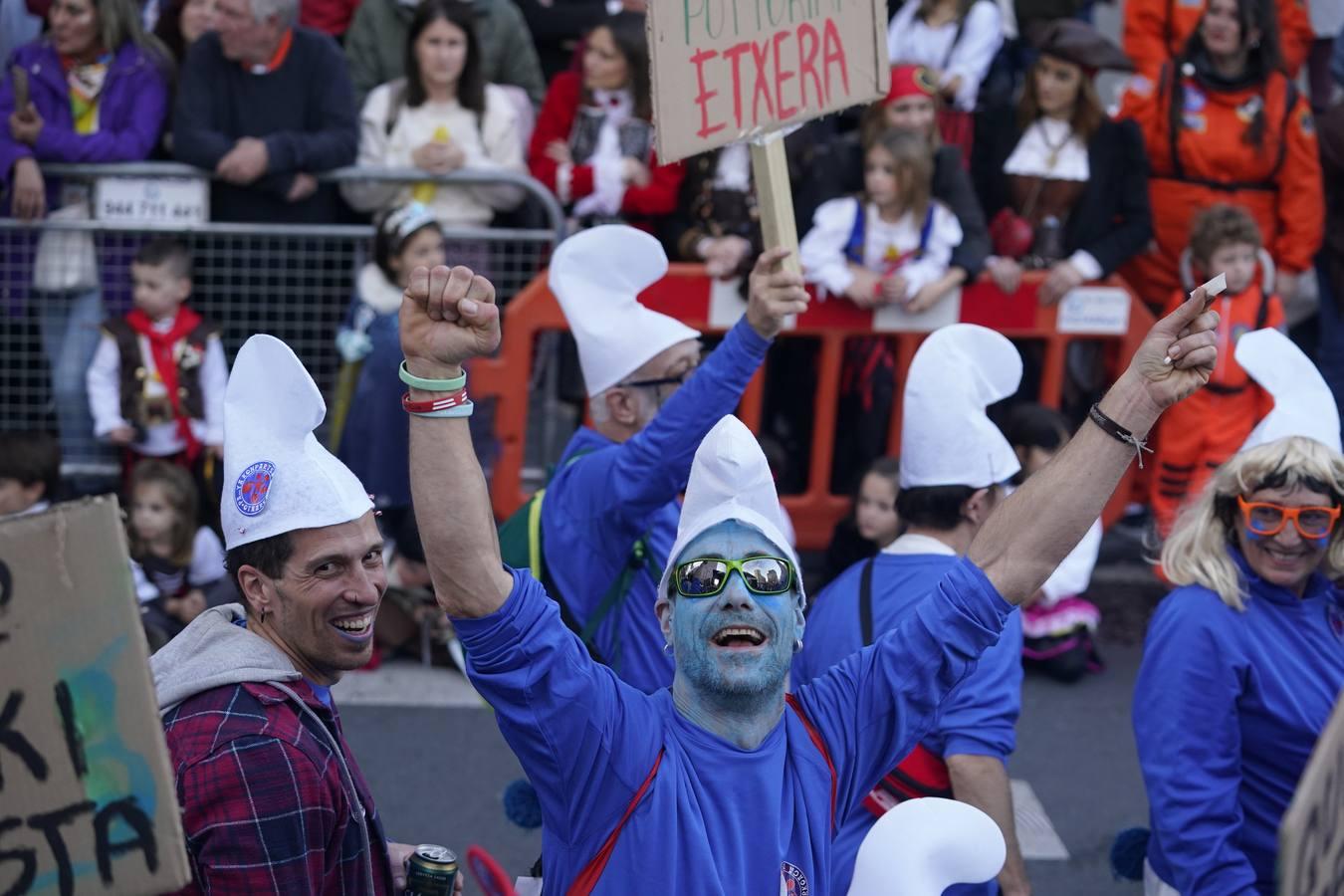 El desfile de Carnaval de Bilbao en imágenes
