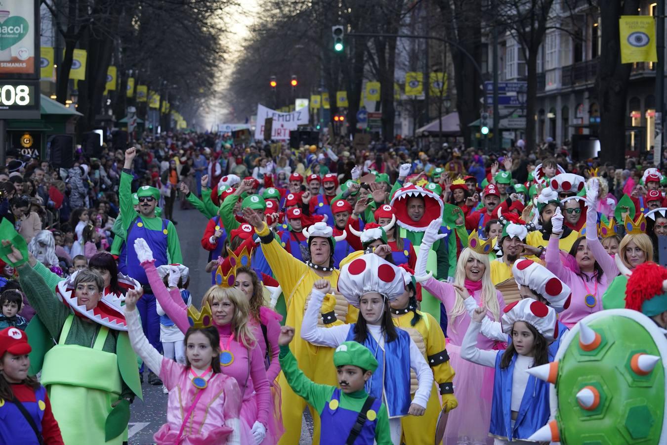 El desfile de Carnaval de Bilbao en imágenes