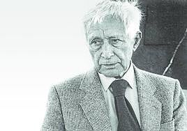 El escritor alemán Ernst Jünger.