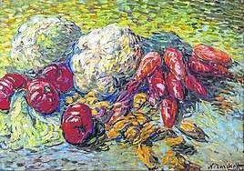 'Nature morte aux legumes'.