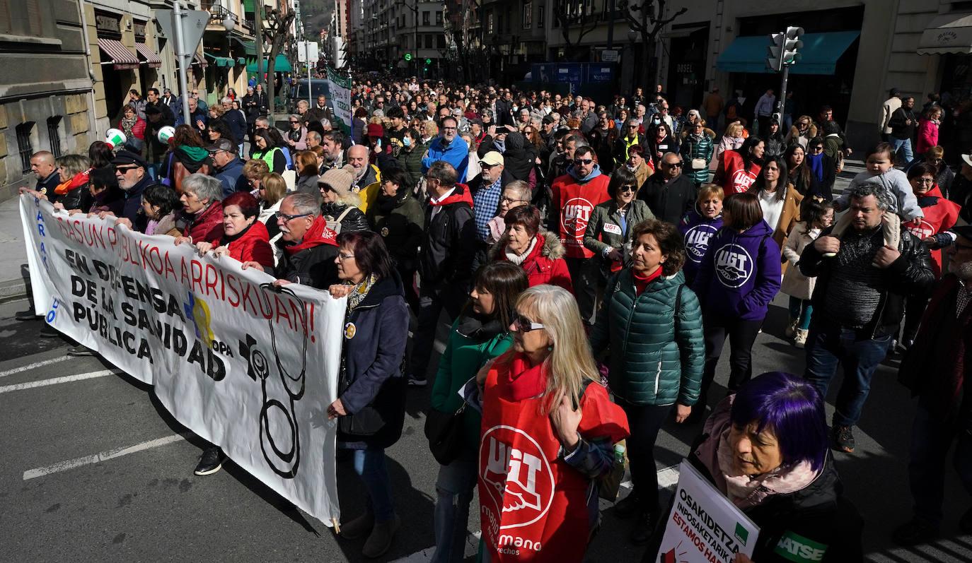 Las imágenes de la protesta