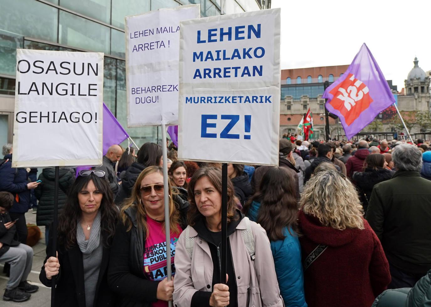 Las imágenes de la protesta