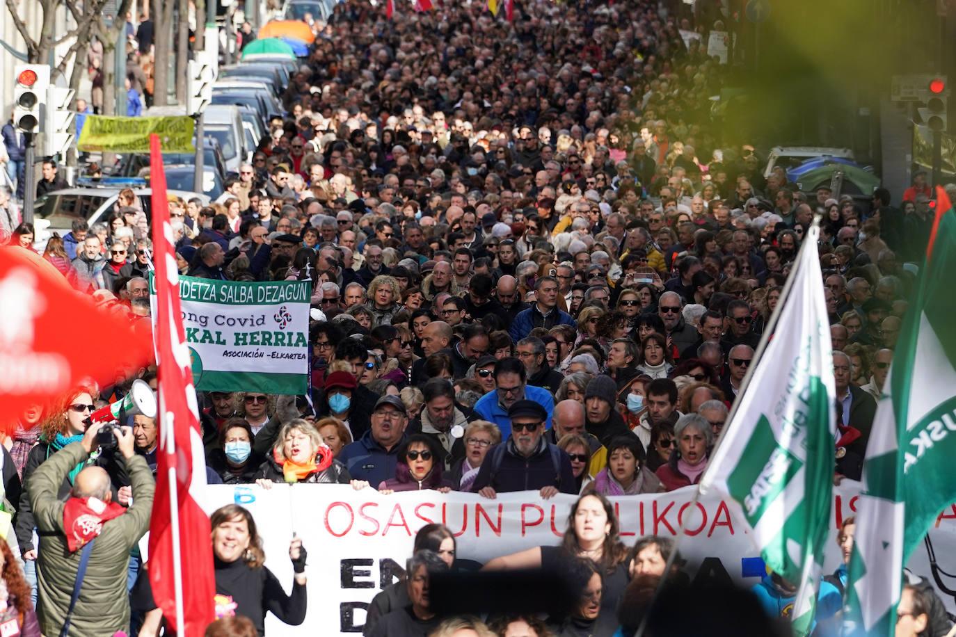 Las imágenes de la protesta