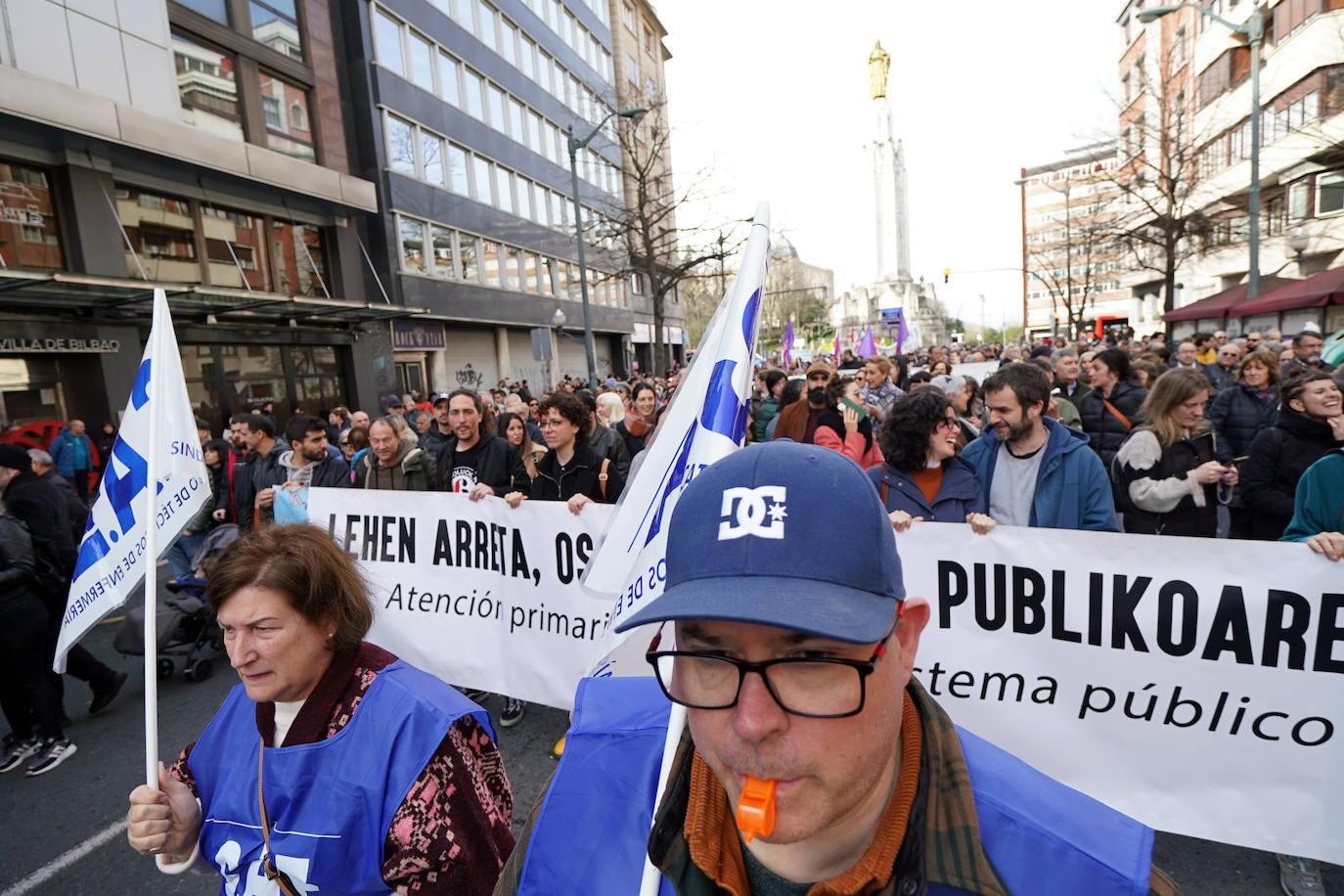Las imágenes de la protesta
