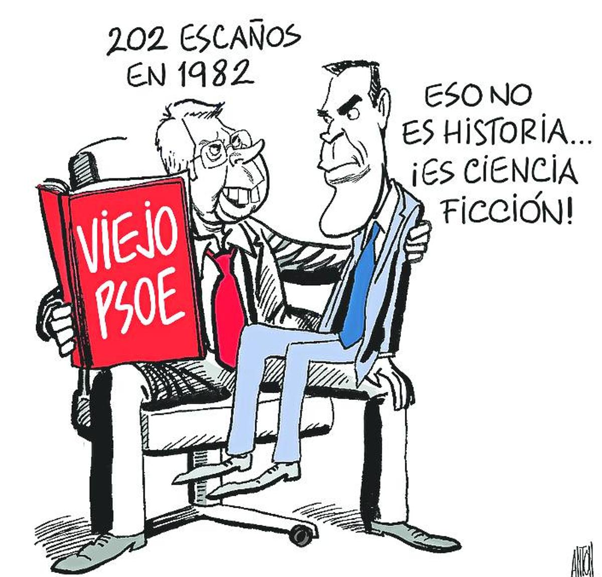 Viñeta de Antón