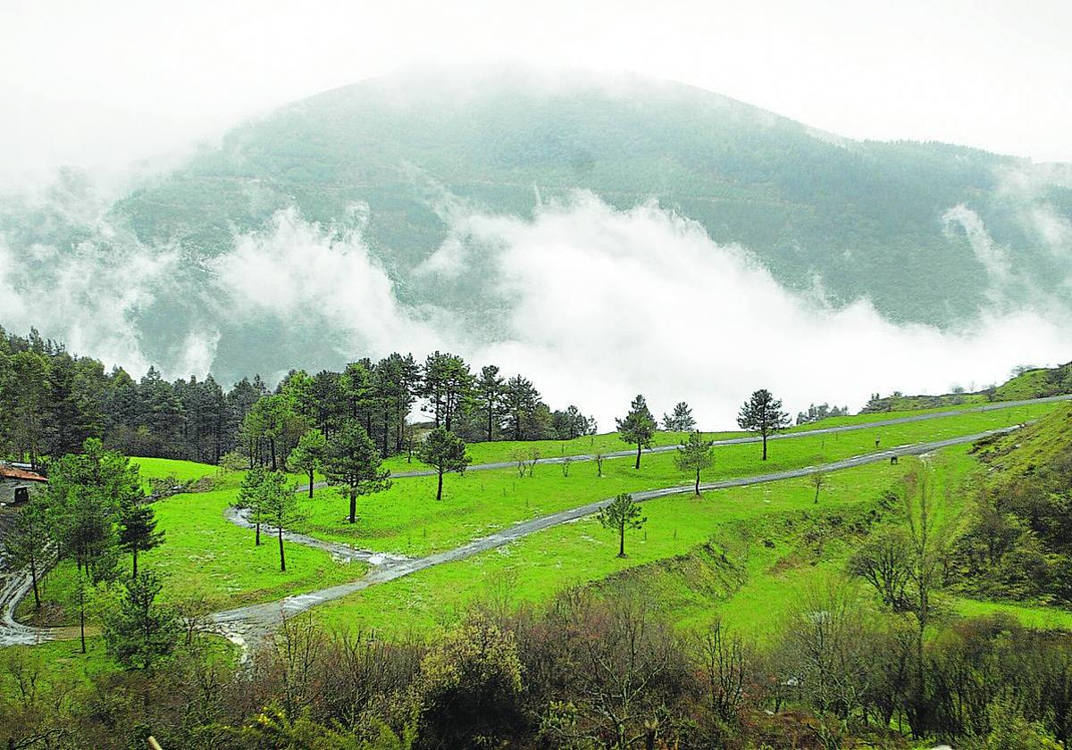 Vista general del parque Alen de Sopuerta, uno de los municipios afectados por el proyecto.