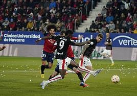 Iñaki Williams marcó un gol en fuera de juego.