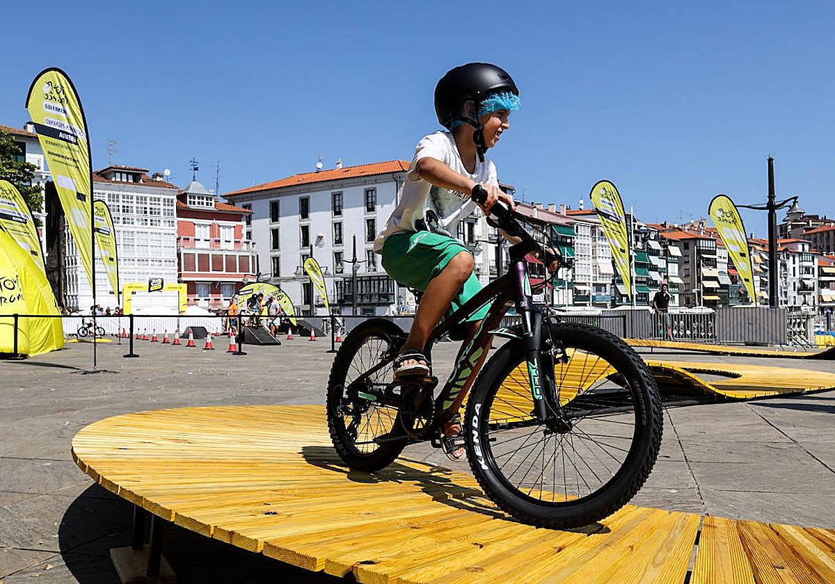 Imagen del Tour Eguna que se celebró en Lekeitio.