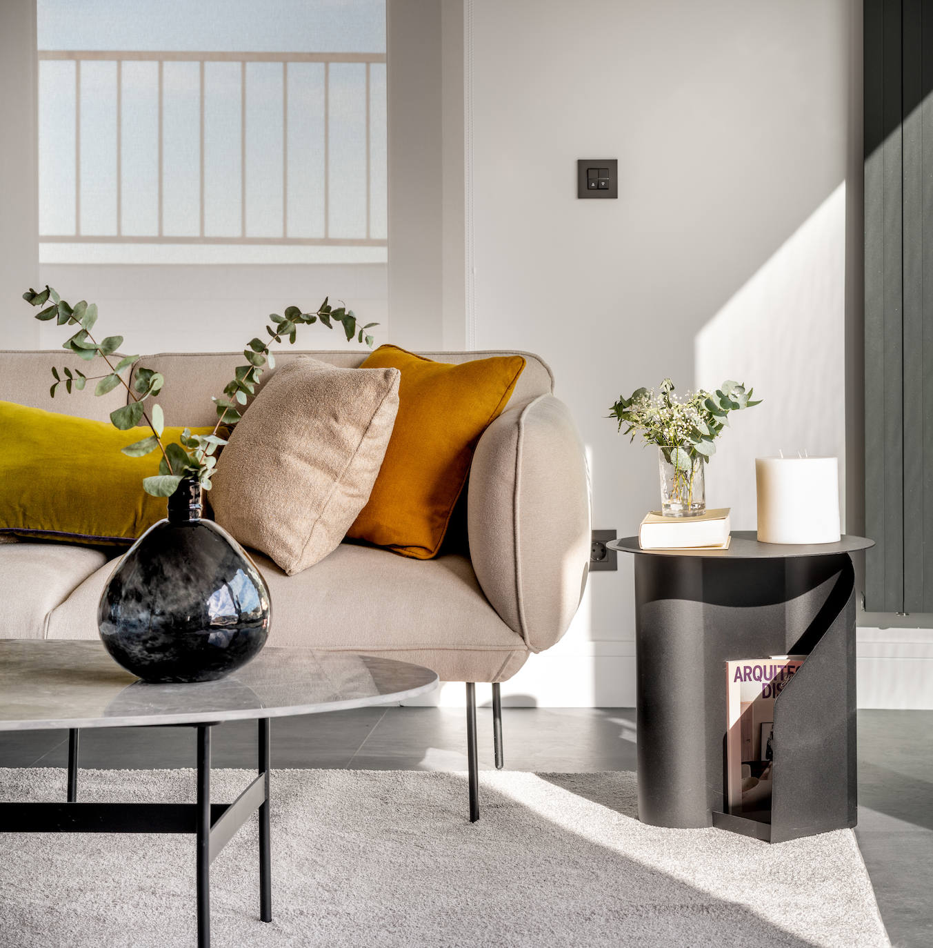 El dúplex de diseño de una pareja en Santurtzi con vistas inmejorables