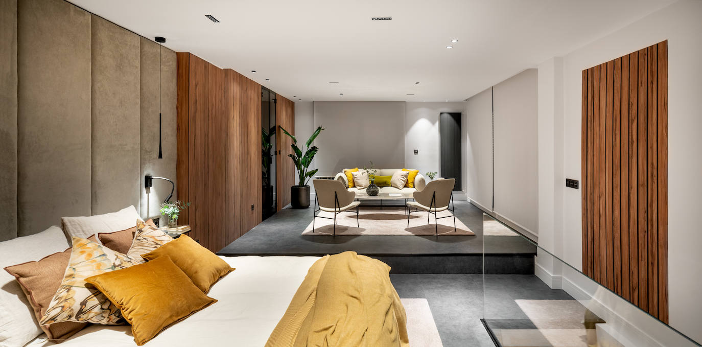 El dúplex de diseño de una pareja en Santurtzi con vistas inmejorables