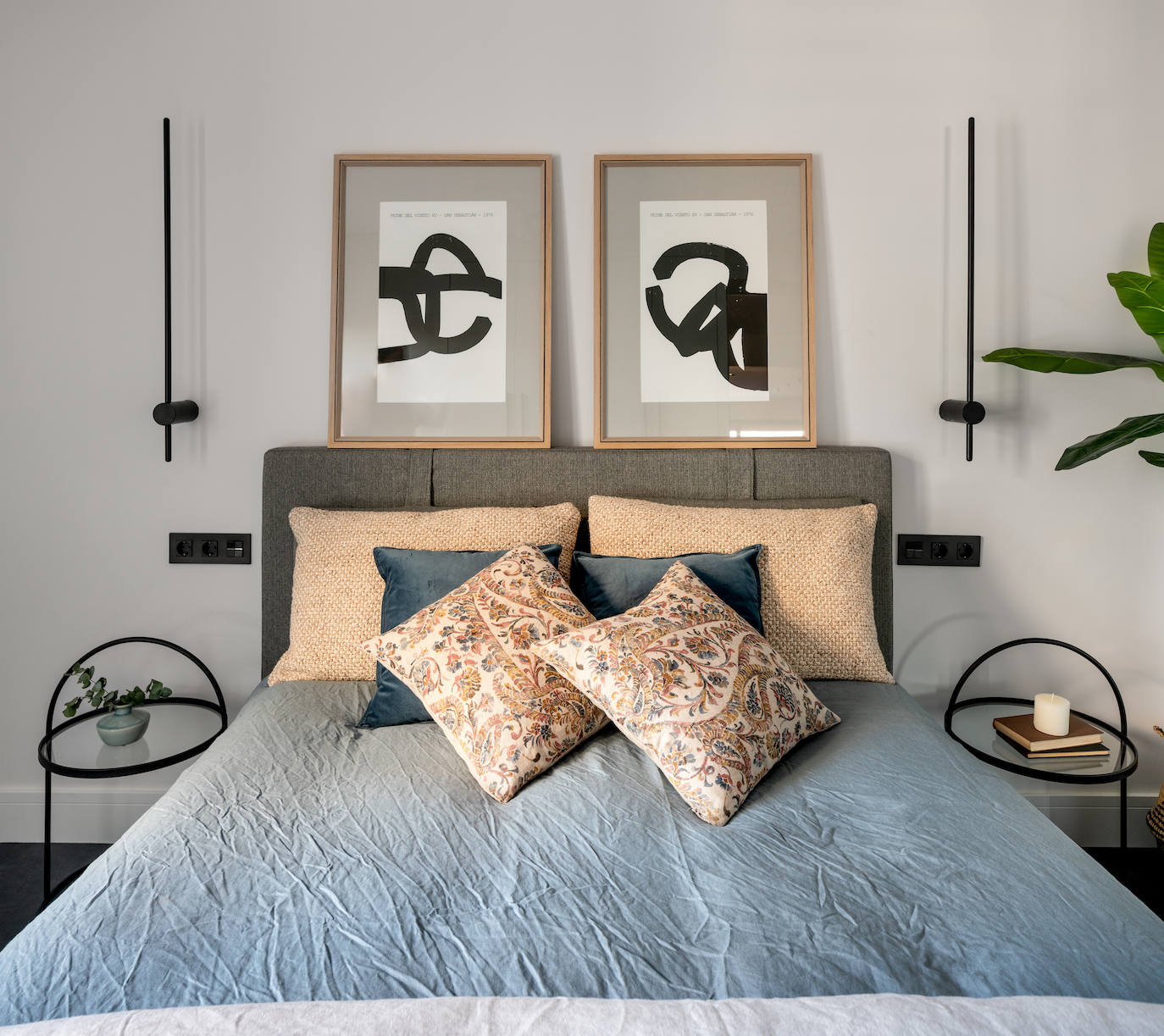 El dúplex de diseño de una pareja en Santurtzi con vistas inmejorables