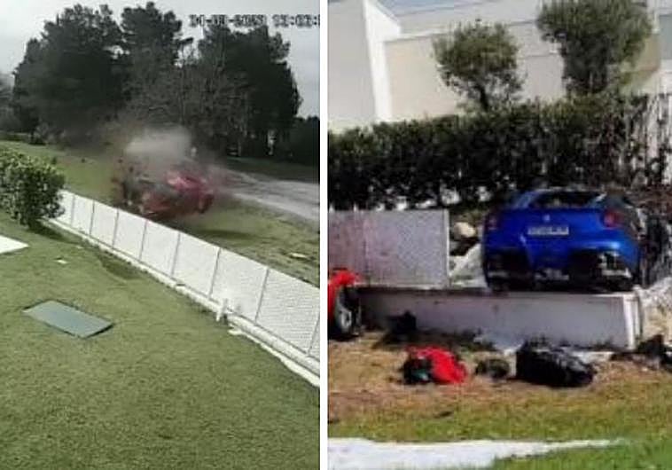 El pique entre dos Ferrari que acaba muy mal