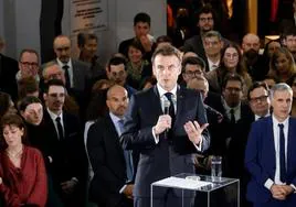 Macron insta a la movilización general a 500 días del inicio de los Juegos de París 2024