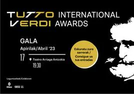 La ABAO entregará los Tutto Verdi International Awards el 17 de abril en el Arriaga
