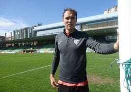 Andoni Ugarte ha recuperado sensaciones y la confianza en sí mismo en el Sestao River