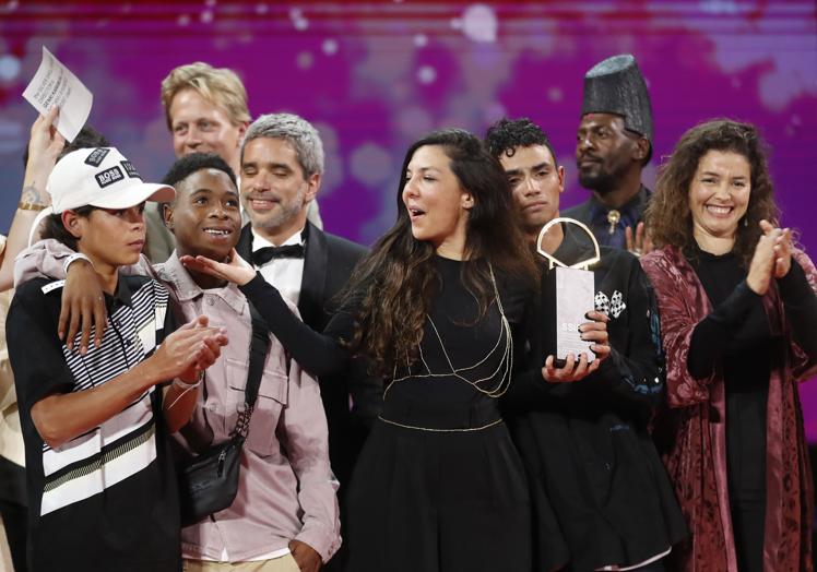 'Los Reyes del Mundo', con su Concha de Oro en San Sebastián.