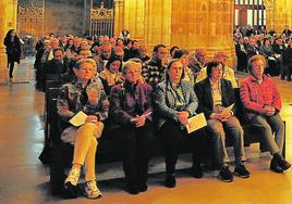 Un gesto en la catedral inédito