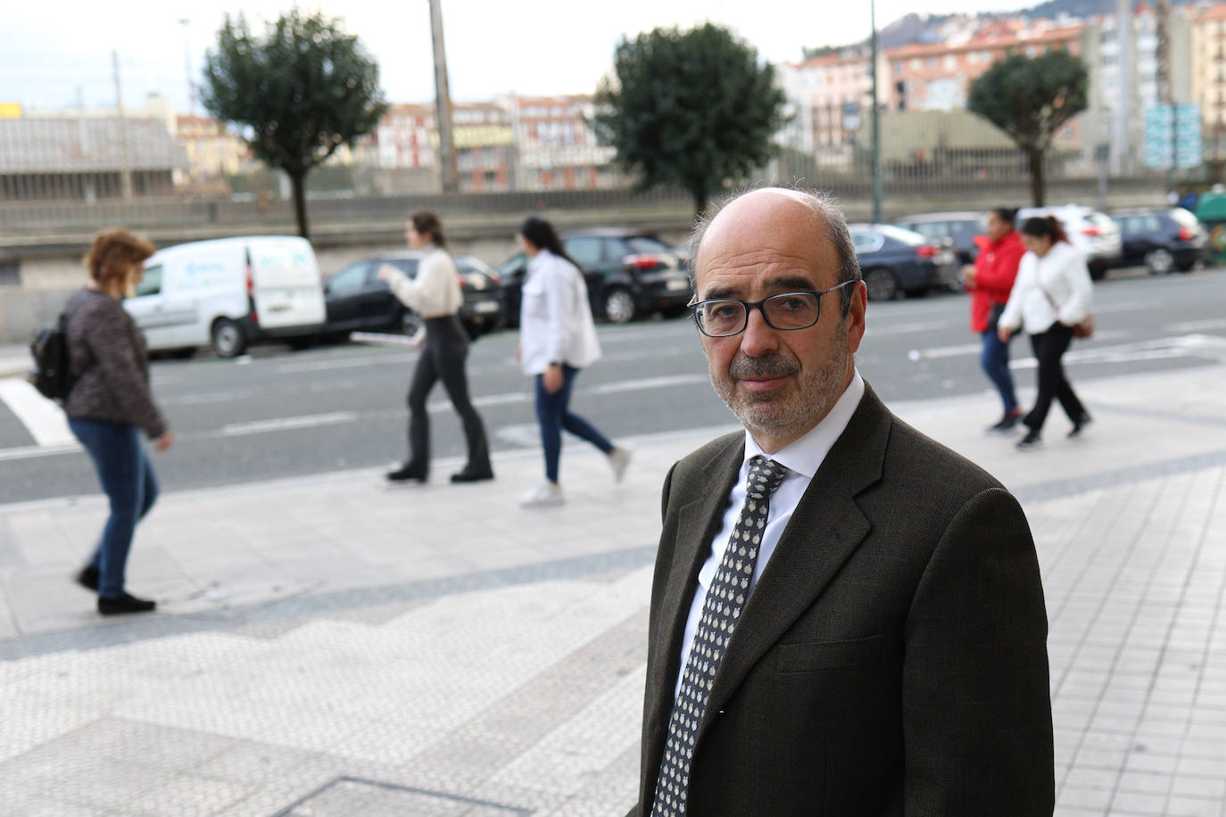 El presidente de la Federación de EPSV de Euskadi, Ignacio Etxebarria