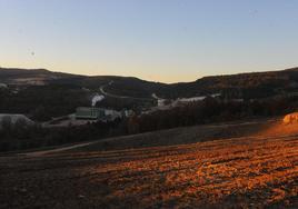 Vista del entorno de la cantera de Laminoria, donde se instalará el primer parque mixto de Euskadi