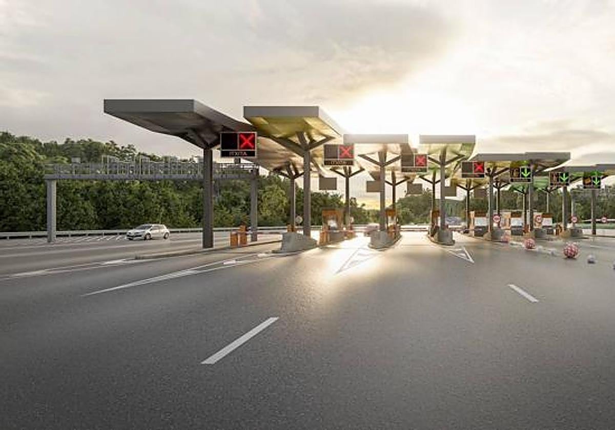 La Supersur completa su trazado y será la primera autopista de pago de Bizkaia sin cabinas de peaje