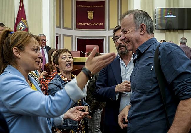 Salazar, García de Salazar, Oyarzabal y Fernández de Pinedo.