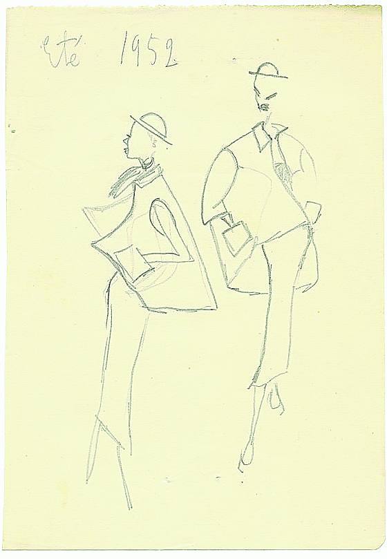 Imagen - Otro de los bocetos expuestos.