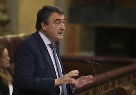 Aitor Esteban, portavoz del PNV en el Congreso