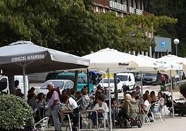 Los propietarios deberán utilizar separadores para marcar el espacio de su terraza.