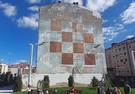 Actual aspecto de la fachada de la Casa del Ajedrez de Getxo.